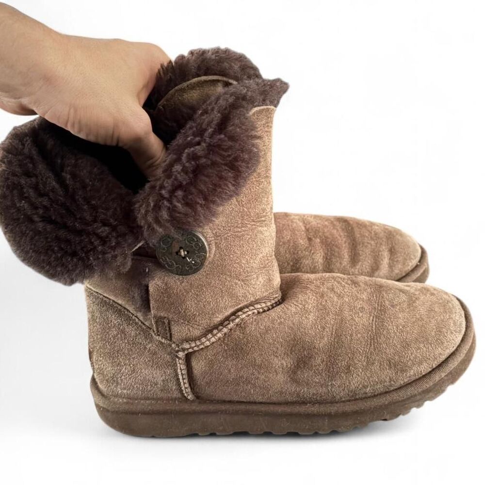 Womens Ugg Bailey Button Boots SZ 8
